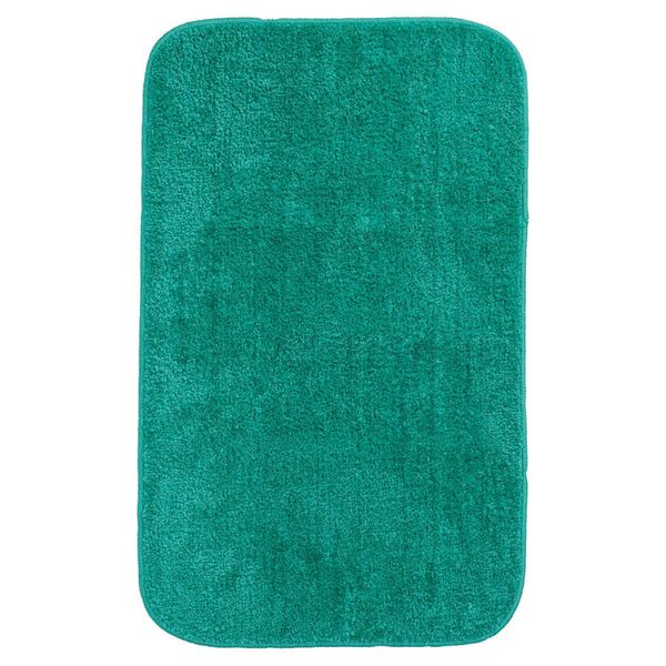 Alfombra de ba&ntilde;o Doux Sealskin color verde modelo 294425430, 50 x 80cm