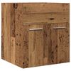 vidaXL Mueble de lavabo madera de ingenier&iacute;a envejecida 41x38,5x46 cm