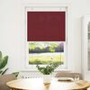vidaXL Estor Plisado rojo burdeos 80x150 cm Tela Ancho 79,4 cm