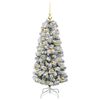 vidaXL Árbol de Navidad artificial con ramas articuladas 120 cm