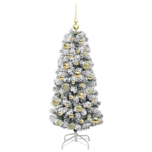 vidaXL Árbol de Navidad artificial con ramas articuladas 120 cm