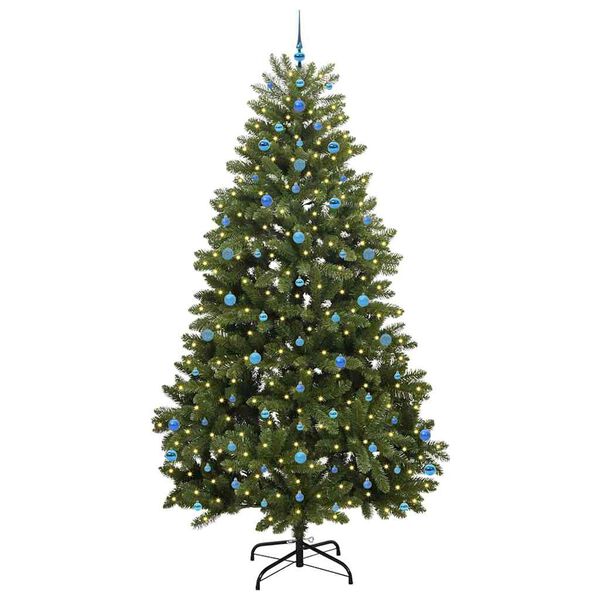 vidaXL &Aacute;rbol de Navidad artificial Verde 270 cm PVC y Metal