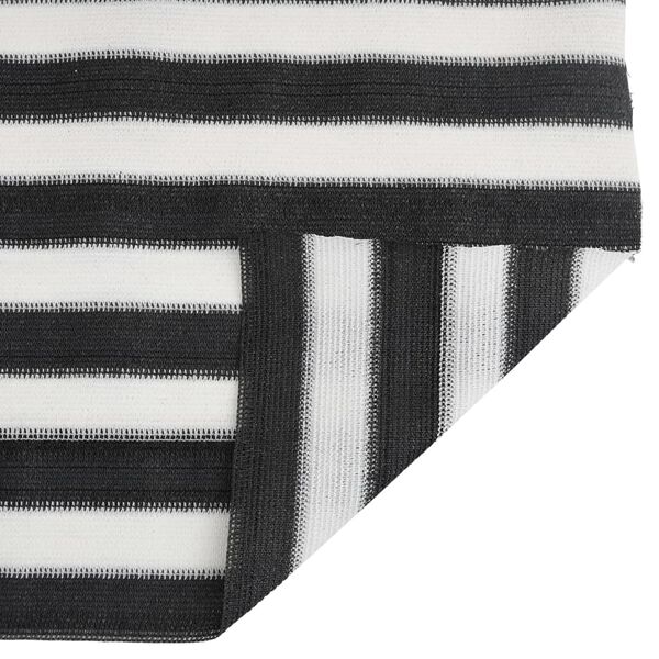 vidaXL Red de privacidad HDPE gris antracita y blanco 2x10 m 75 g/m²