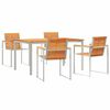 vidaXL Conjunto de Comedor de Jard&iacute;n 5 uds.