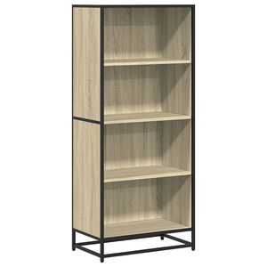 vidaXL Estanter&iacute;a de madera de ingenier&iacute;a roble Sonoma 60x35x139 cm