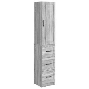 vidaXL Juego de armarios 2 uds. 33 x 34,5 x 87 cm Madera de ingenier&iacute;a