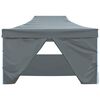 vidaXL Carpa de Fiesta Antracita 280 x 410 x 315 cm Tela Oxford
