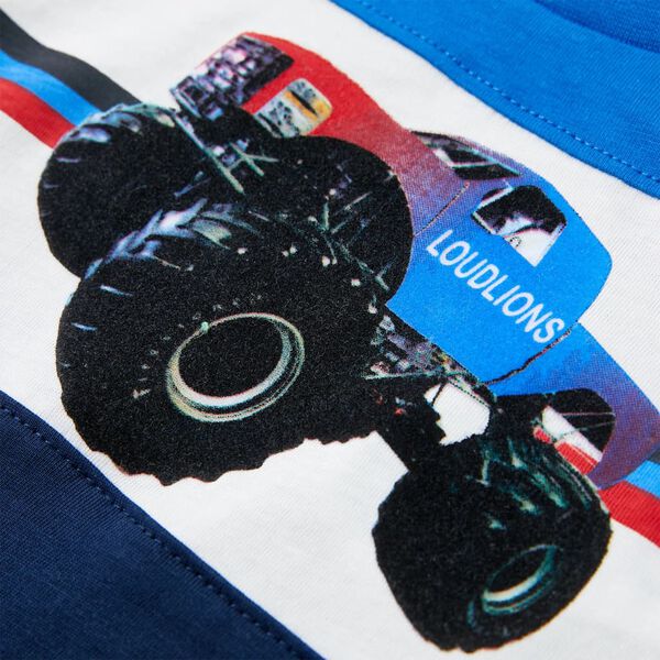 Camiseta de ni&ntilde;os azul y azul marino 92