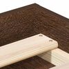 vidaXL Estructura de cama roble marr&oacute;n 100x200 cm