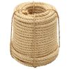 vidaXL Cuerdas de sisal 3 uds 14 mm