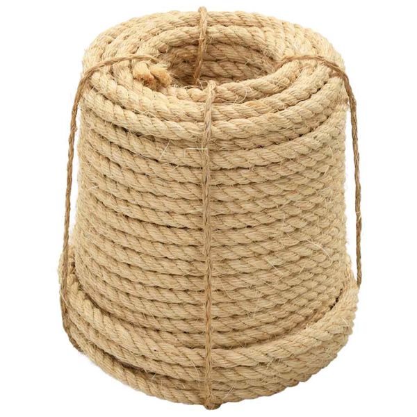 vidaXL Cuerdas de sisal 3 uds 14 mm