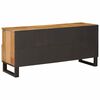 vidaXL Mueble de TV Marr&oacute;n 100 x 33 x 46 cm Madera de mango maciza