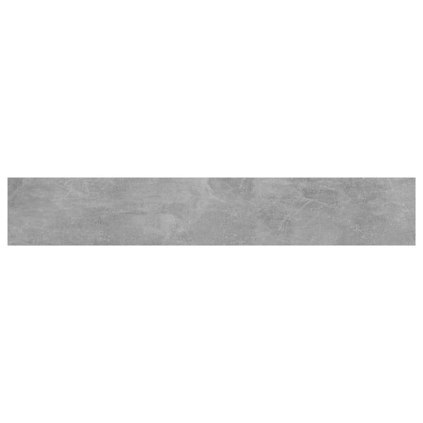 vidaXL Estante estanter&iacute;a 4uds contrachapada gris hormig&oacute;n 60x10x1,5cm