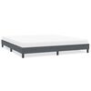 vidaXL Estructura de cama sin colch&oacute;n terciopelo gris oscuro 200x210cm