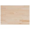 vidaXL Tablero de mesa rectangular 3 uds madera de pino 80x53x1,7 cm