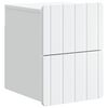 vidaXL Mesita de Noche de Pared 33 x 34,5 x 43 cm Madera de Ingenier&iacute;a