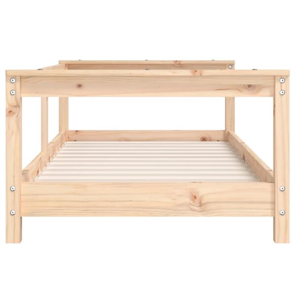 vidaXL Estructura de cama para ni&ntilde;os madera maciza de pino 70x140 cm