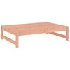 vidaXL Juego de muebles de jard&iacute;n 2 pzas madera maciza abeto Douglas