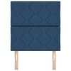 vidaXL Cabecero con cabecera Azul 80 cm tela