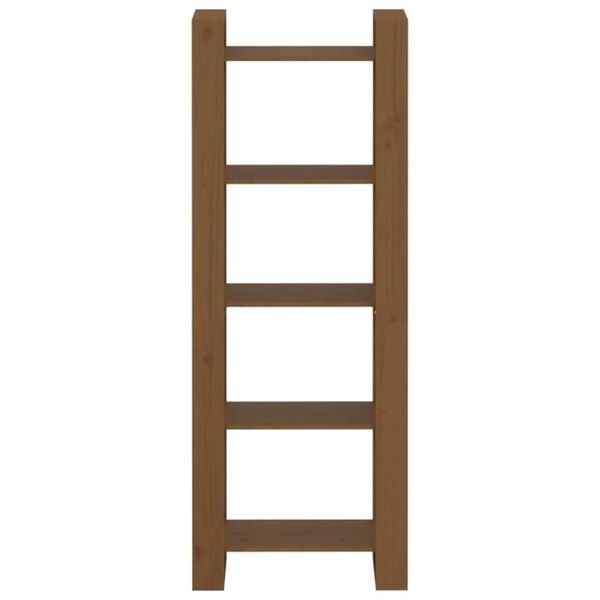 vidaXL Estanter&iacute;a/divisor espacios madera marr&oacute;n miel 60x35x160 cm
