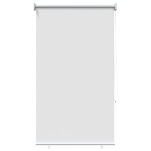 vidaXL Persiana enrollable exterior con protecci&oacute;n UV Blanco Poli&eacute;ster
