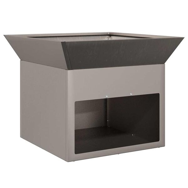 vidaXL Hoguera Oxidado 50 x 50 x 40 cm Acero oxidado