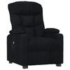 vidaXL Sill&oacute;n elevable tela negro