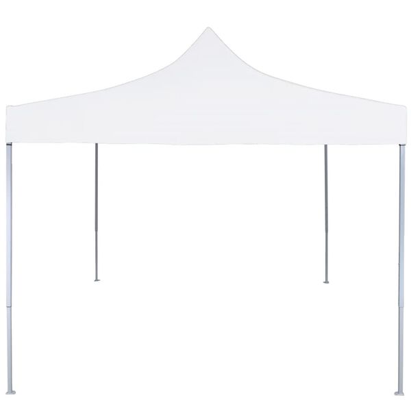 vidaXL Carpa plegable profesional acero blanco 2x2 m