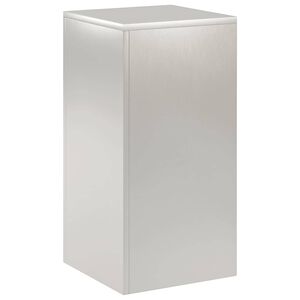 vidaXL Soporte de plantas Plateado 30 x 30 x 60 cm Acero