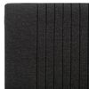 vidaXL Estructura de cama de tela gris oscura 120x200 cm
