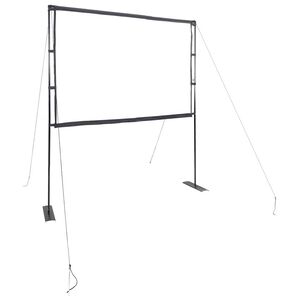 vidaXL Pantalla de proyecci&oacute;n con soportes de 90 pulgadas 4:3