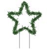 vidaXL Estrella de luz decorativa Navidad con estacas 50 LED 29 cm