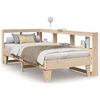 vidaXL Cama con estanter&iacute;a sin colch&oacute;n madera maciza de pino 90x190 cm