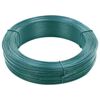 vidaXL Alambre para atar vallas acero verde ennegrecido 250 m 1,4/2 mm
