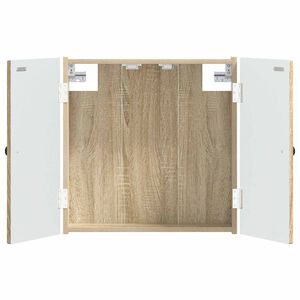 vidaXL Armario para dianas BREDA Roble Sonoma 52,5 x 10,5 x 53,5 cm
