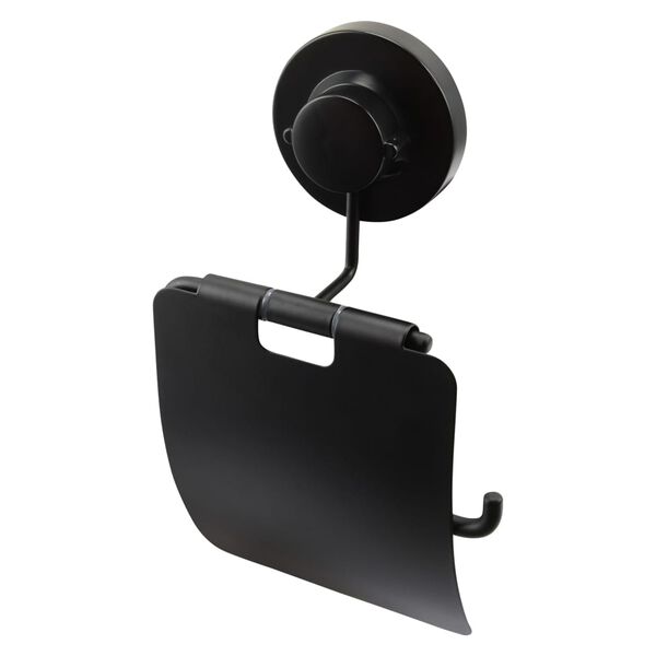 CORNAT Portarrollos papel higi&eacute;nico 3in1 comfort negro