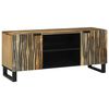 vidaXL Unidades de TV 105 x 33 x 46 cm Marr&oacute;n Madera de ingenier&iacute;a