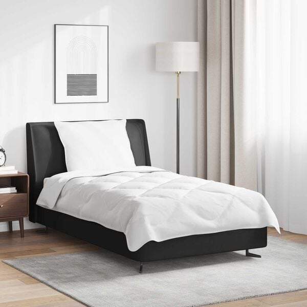 vidaXL Edred&oacute;n con almohada 2 pcs Microfibra