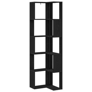 vidaXL Estanter&iacute;a 5 niveles 50 x 50 x 179 cm Roble Negro