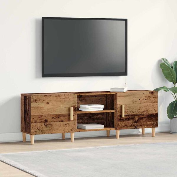 vidaXL Gabinete de TV Madera vieja 150 x 30 x 50 cm
