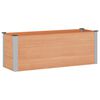 vidaXL Arriate elevado Marr&oacute;n 150 x 50 x 54 cm WPC y Aluminio