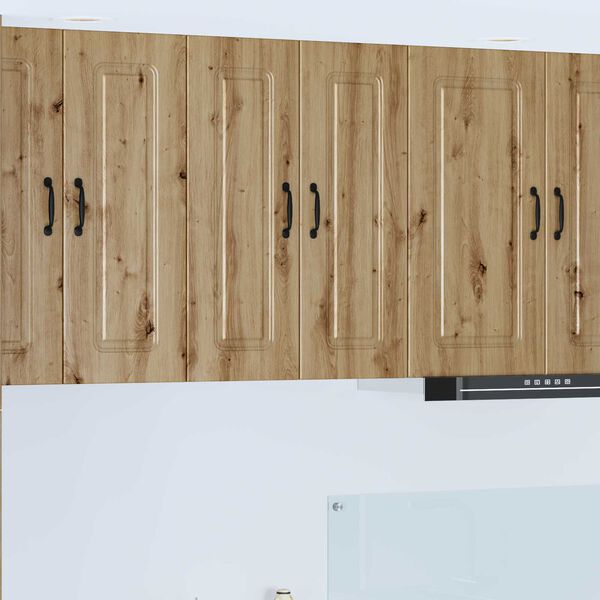 vidaXL Mueble de Cocina Kalmar 2 pcs Roble artesanal 30 x 31 x 80 cm