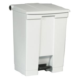 Rubbermaid Cubo de basura de pedal clásico 68,1 litros beige