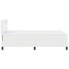 vidaXL Cama tipo Box Spring con colch&oacute;n 120 x 190 cm Cuero sint&eacute;tico