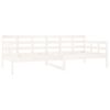 vidaXL Sof&aacute; cama sin colch&oacute;n madera maciza de pino blanco 90x200 cm
