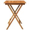 vidaXL Comedor de jard&iacute;n plegable 3 piezas madera maciza de acacia
