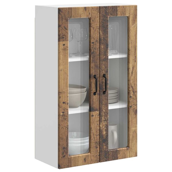 vidaXL Mueble de Cocina con estante Madera vieja 60 x 31 x 100 cm