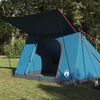vidaXL Tienda de camping con techo Azul 282 x 225 x 154 cm tafet&aacute;n