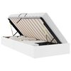 vidaXL Estructura de Cama Ottoman Puro 90 x 200 cm Cuero sint&eacute;tico