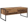 vidaXL Mesa de Caf&eacute; Madera Vieja 100 x 46 x 40 cm Madera contrachapada